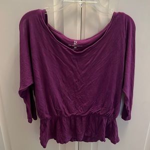 NY&C purple top Size XS